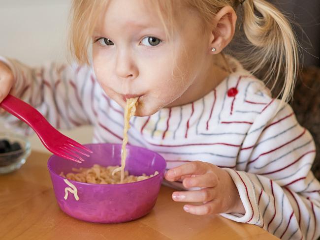 Eating with kids