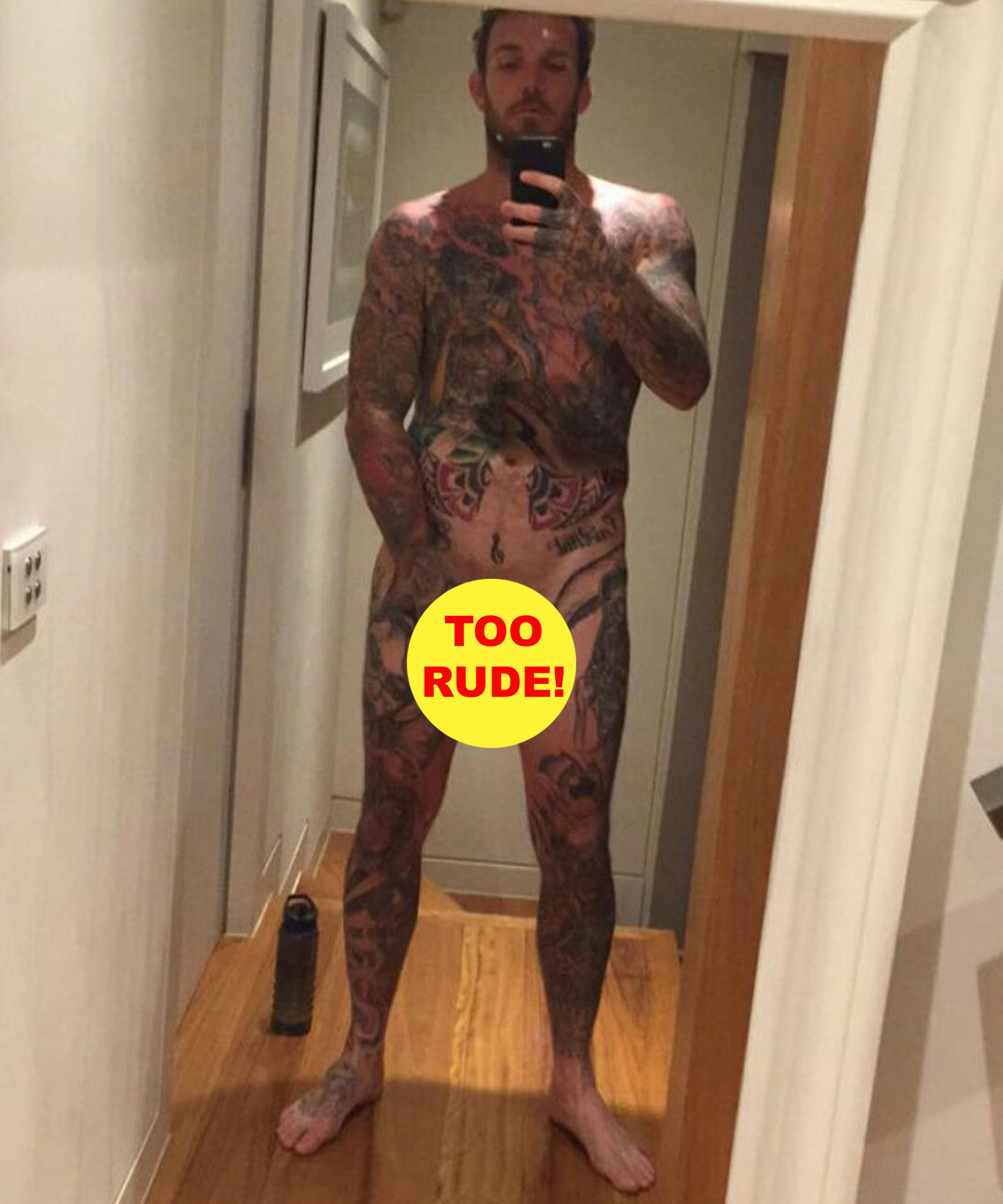 Dane Swan and Travis Cloke in nude-photo scandal