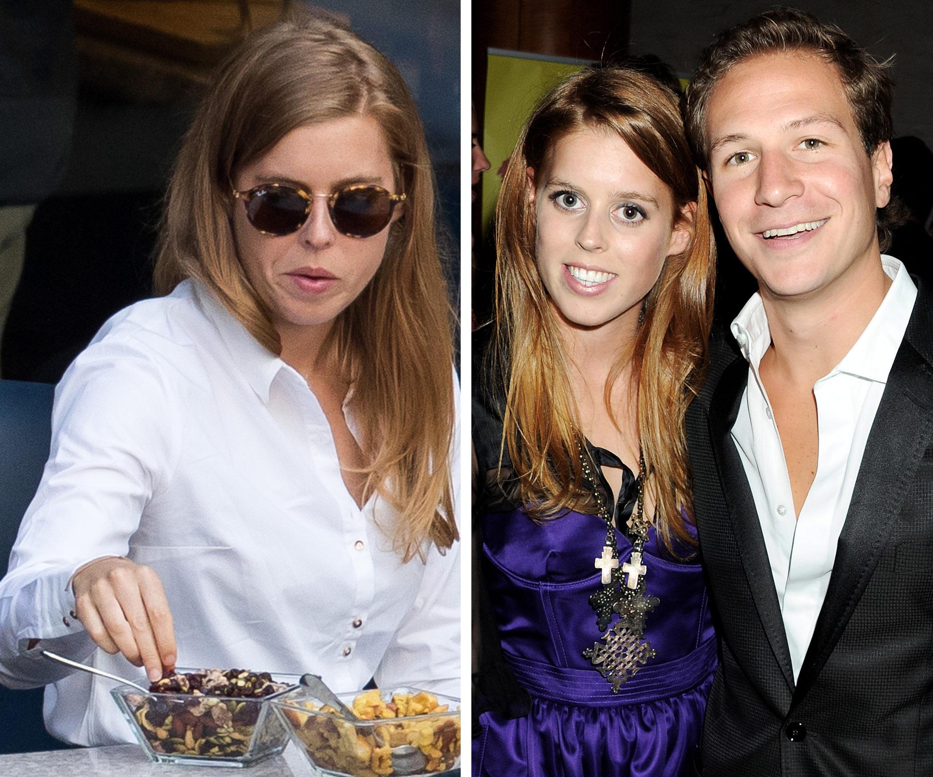 Princess Beatrice has fun with male friends at US Open