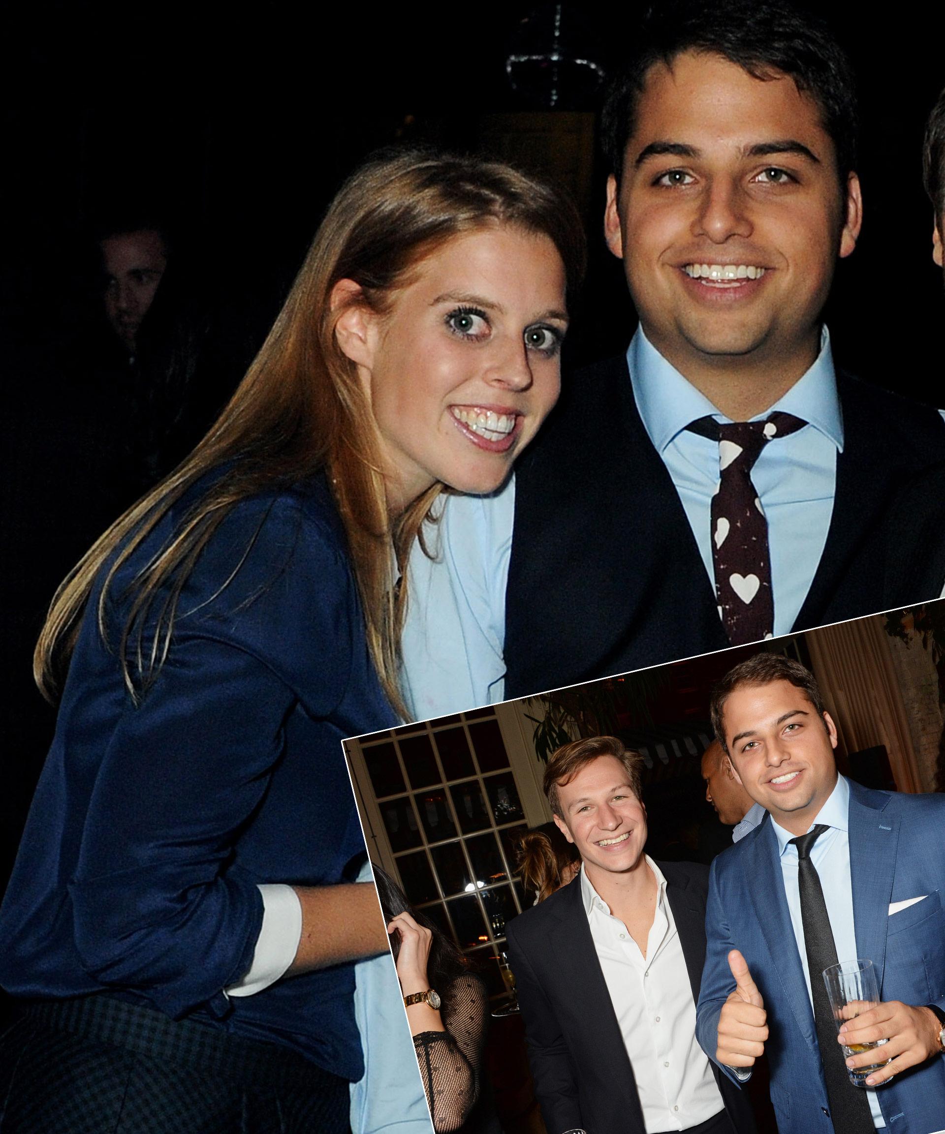 Princess Beatrice has fun with male friends at US Open