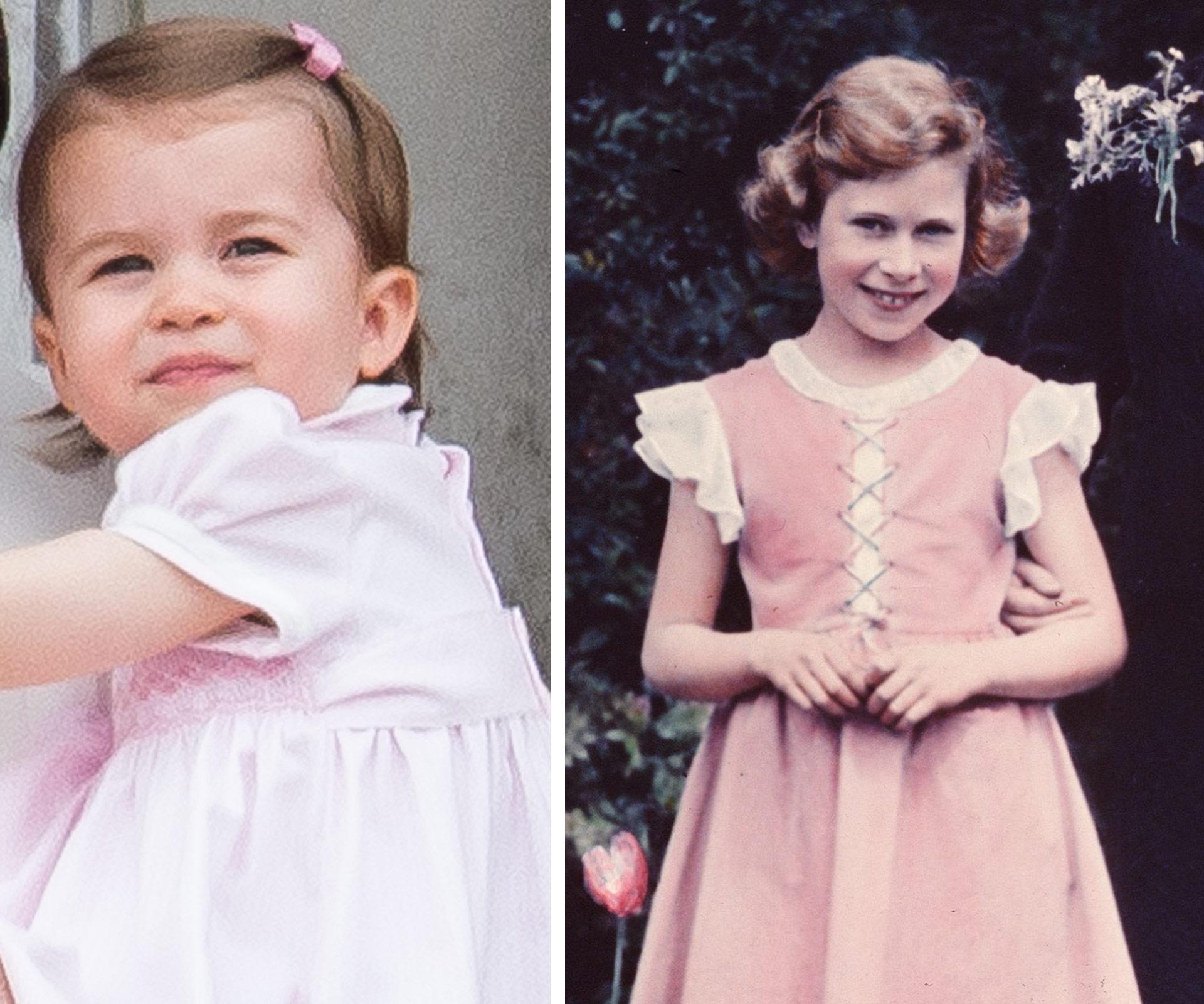 Who does Princess Charlotte look like?