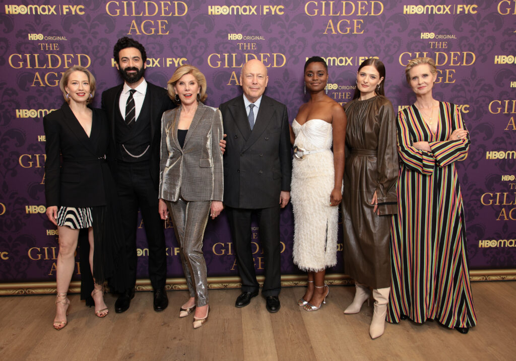 the gilded age cast at the premiere for season one