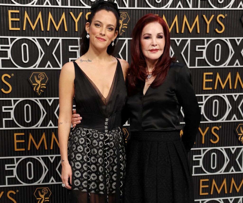 Riley Keough and her grandmother Priscilla Presley. 