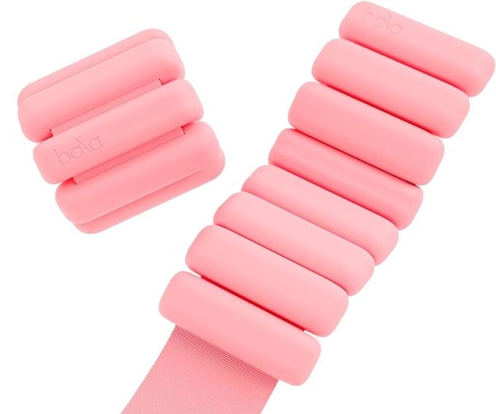 pink bala hands-free weights