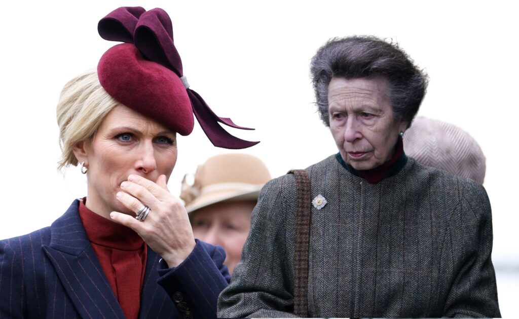 Zara is concerned about her mom Princess Anne