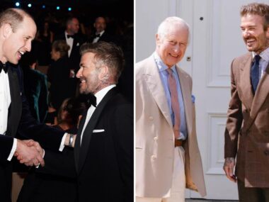 All about David Beckham’s close relationship with the British royal family