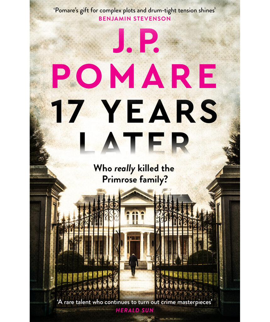 J.P Pomare new novel, 17 Years Later.