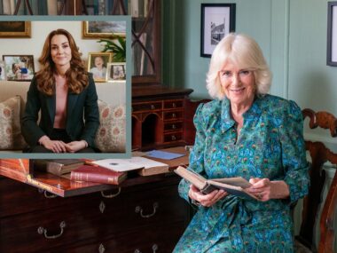Camilla and Kate's reading room