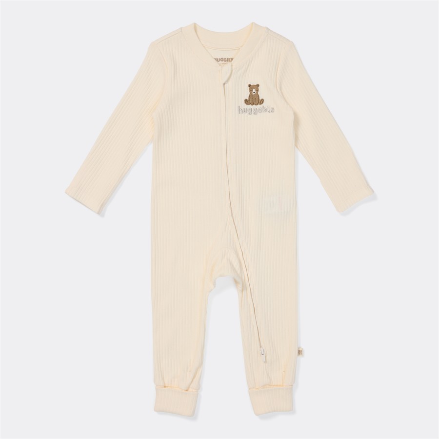 Image of Huggies babywear collection coverall in beige