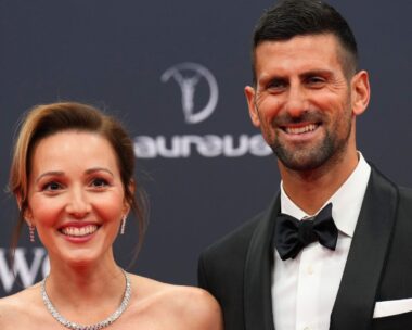 Novak Djokovic marks 10th anniversary with wife Jelena with touching tribute