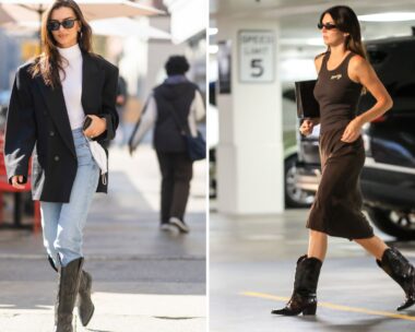 Nail the cowboy boots trend with these chic western styles