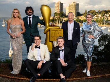 tv week 2024 gold logie nominees larry edmur, andy lee, sonia kruger, tony armstrong, julia morris, robert irwin, excluding asher keddie