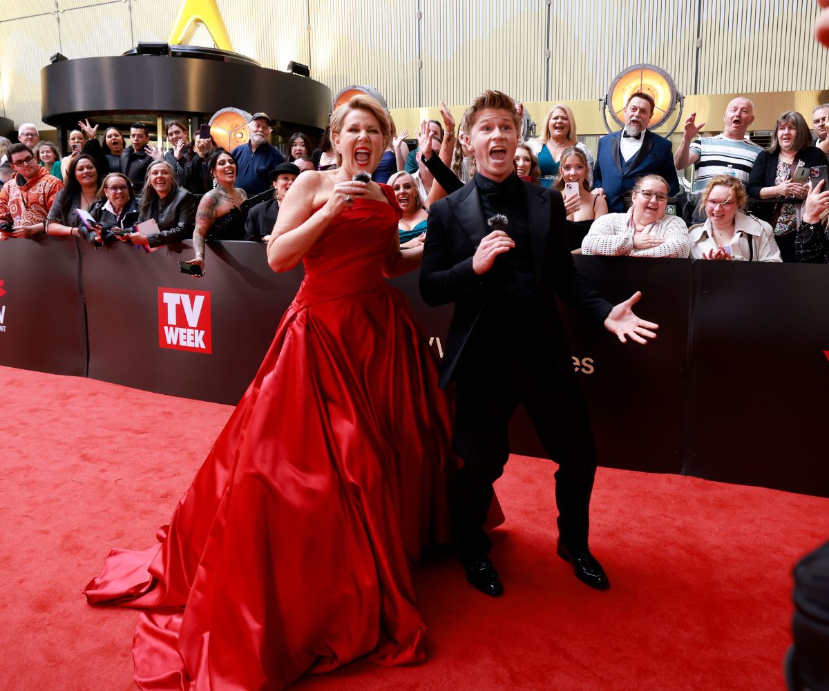 julia morris and robert irwin tv week logie awards 2024