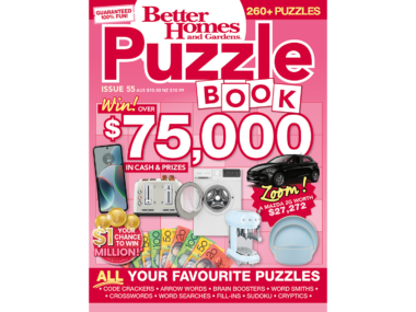 Better Homes and Gardens Puzzle Book Issue 55