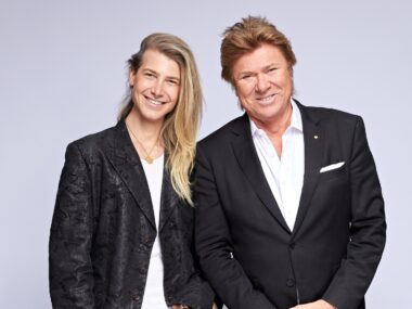 Richard Wilkins and son Christian’s hit podcast has made their sweet bond stronger