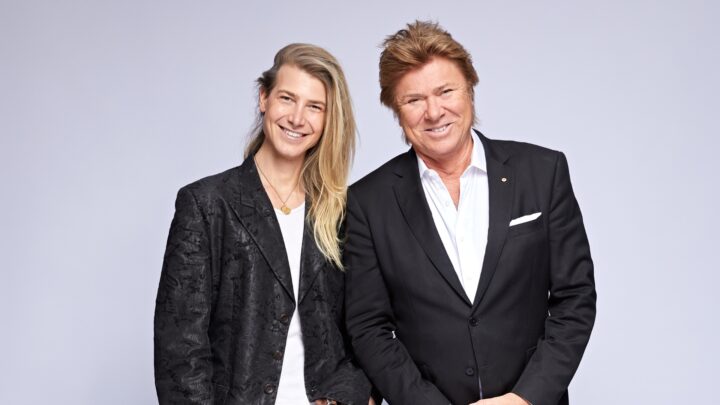Richard Wilkins and son Christian’s hit podcast has made their sweet bond stronger
