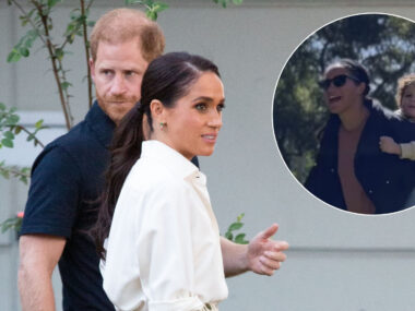 The couple can't stop fighting over Prince Archie's first day at school.