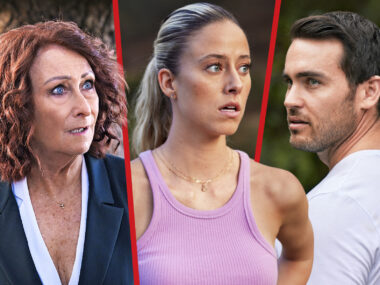 Irene, Felicity and Cash of Home and Away