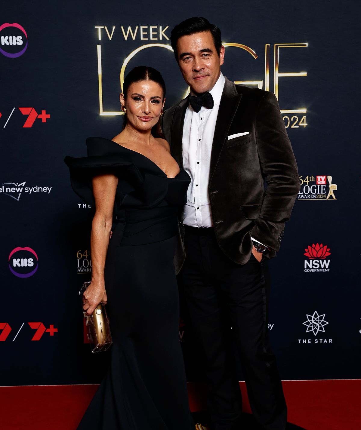 ada nicodemou and james stewart 2024 logies