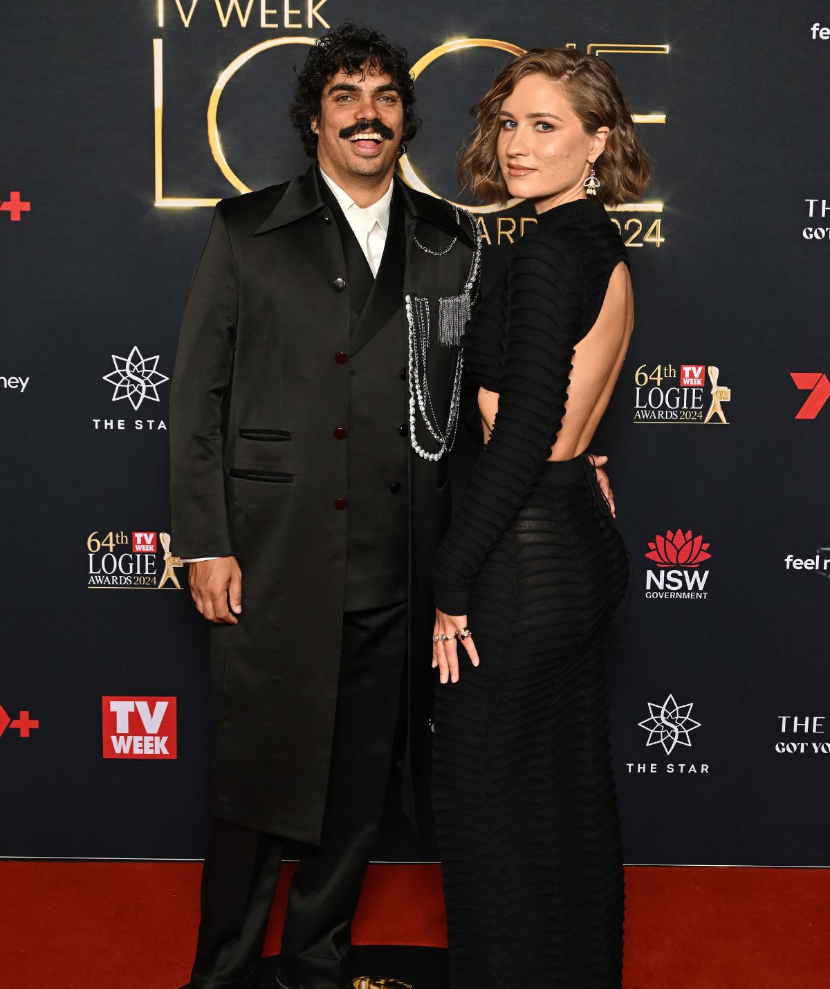 tony armstrong and Rona Glynn-McDonald tv week logies 2024