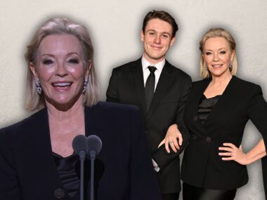 rebecca gibney son zac logies 2024