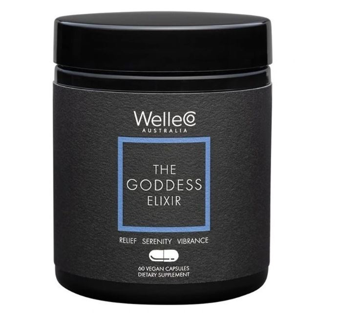 The Goddess Elixir capsules by Wellco, $60