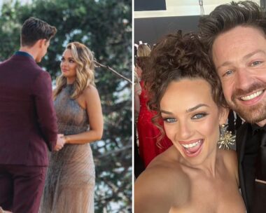 Five years after their on-screen breakup, The Bachelor’s Abbie Chatfield and Matt Agnew prove exes can be friends