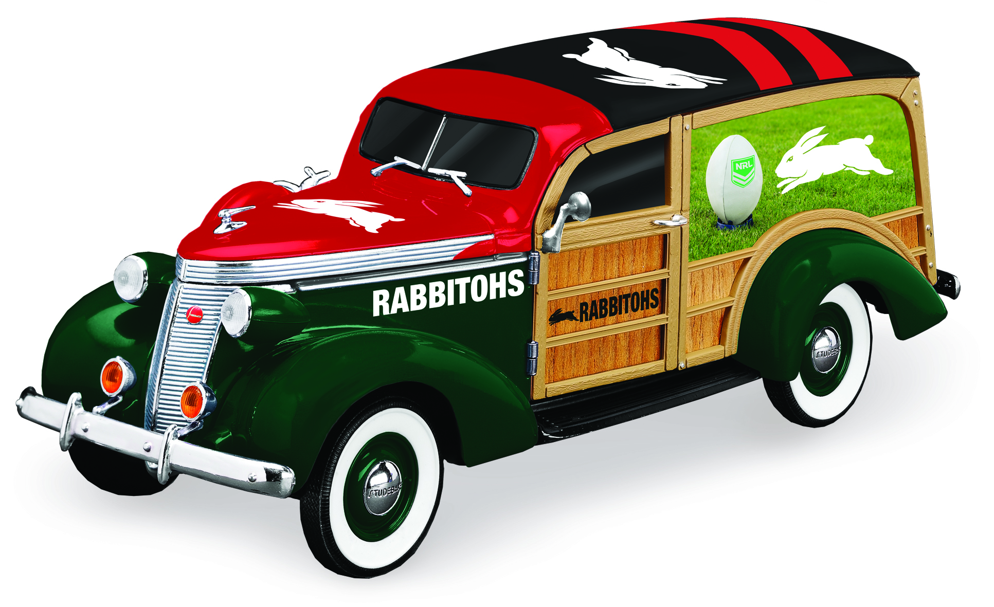 Bradford Exchange Sydney Rabbitohs Woody Wagon