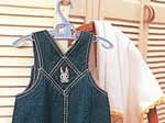 Cross stitch overalls