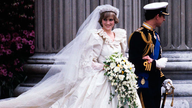 Princess Diana had back up wedding dress