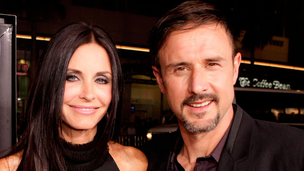 Courteney Cox and David Arquette.