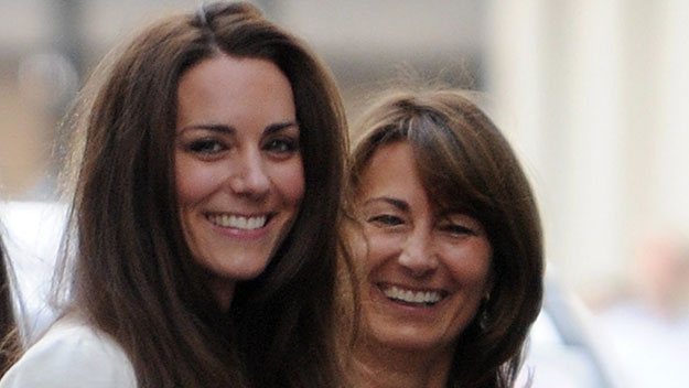 The Duchess of Cambridge and her mother Carole Middleton.