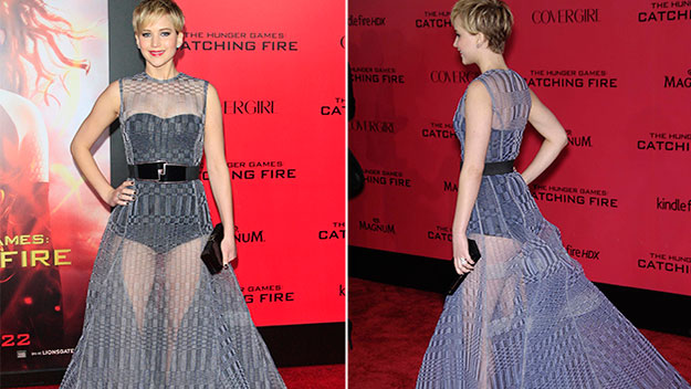 Jennifer Lawrence Hunger Games premiere 