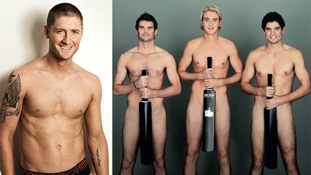 Ashes stars in awkward underwear shots