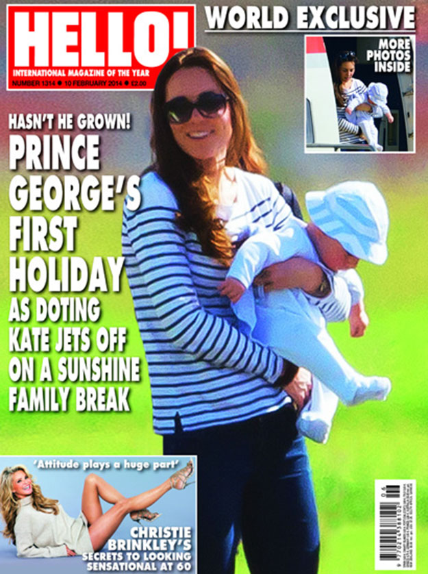 Kate Middleton and Prince George 