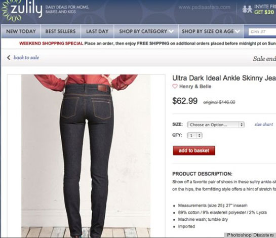 Urban Outfitters In Hot Water for Scary-Skinny Thigh Gap Ad On Website