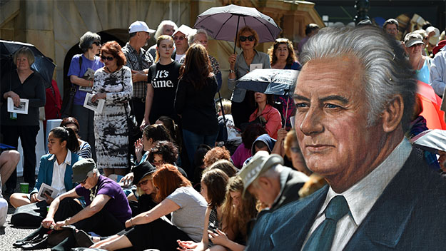 Gough Whitlam farewelled at state memorial service