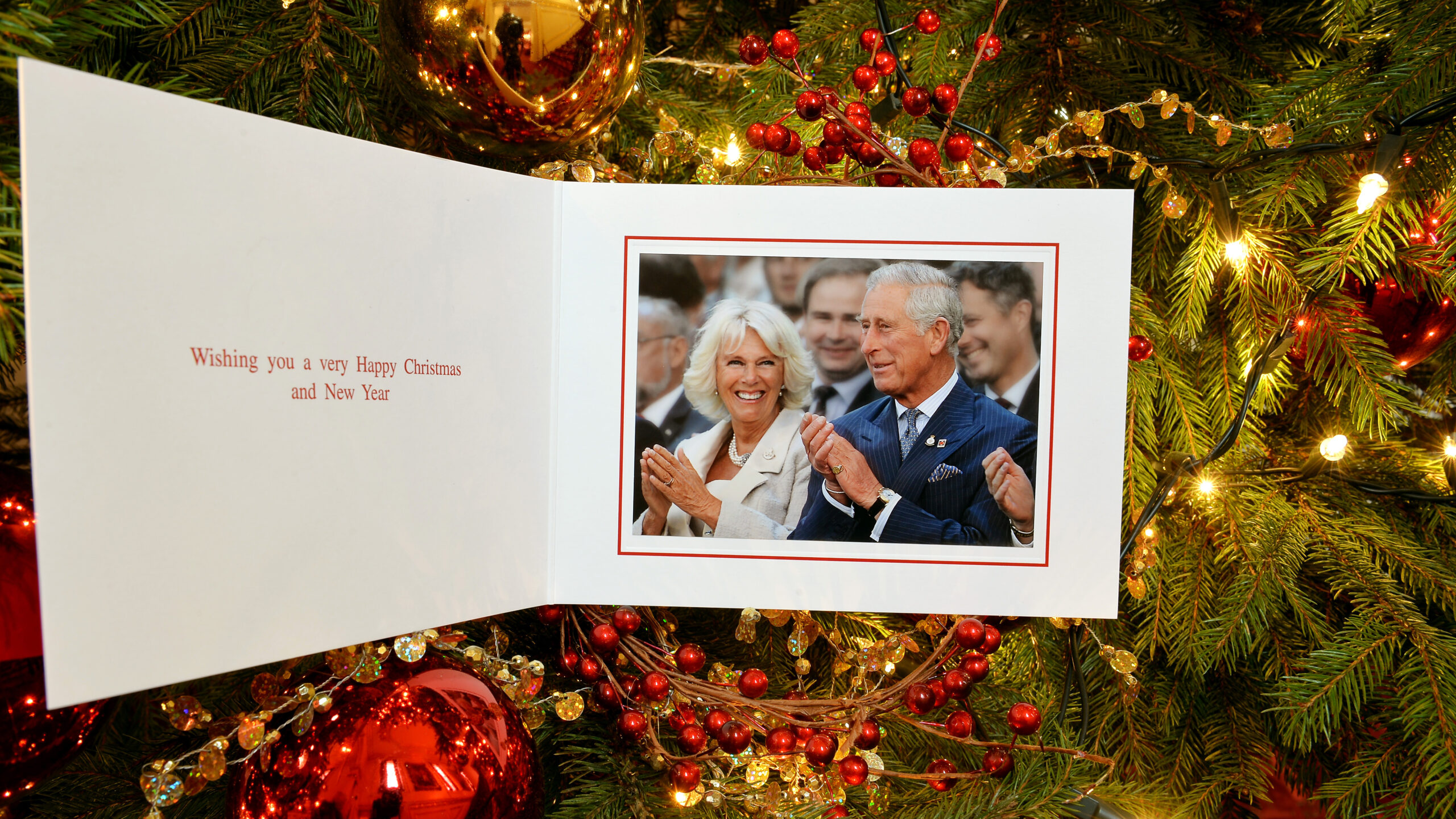 Prince Charles Christmas card