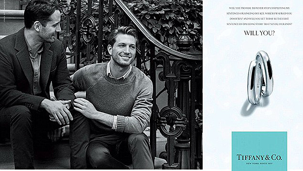 Tiffany and Co gay ad