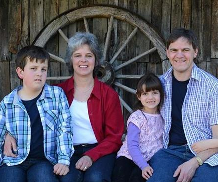 Luke Shambrook with family