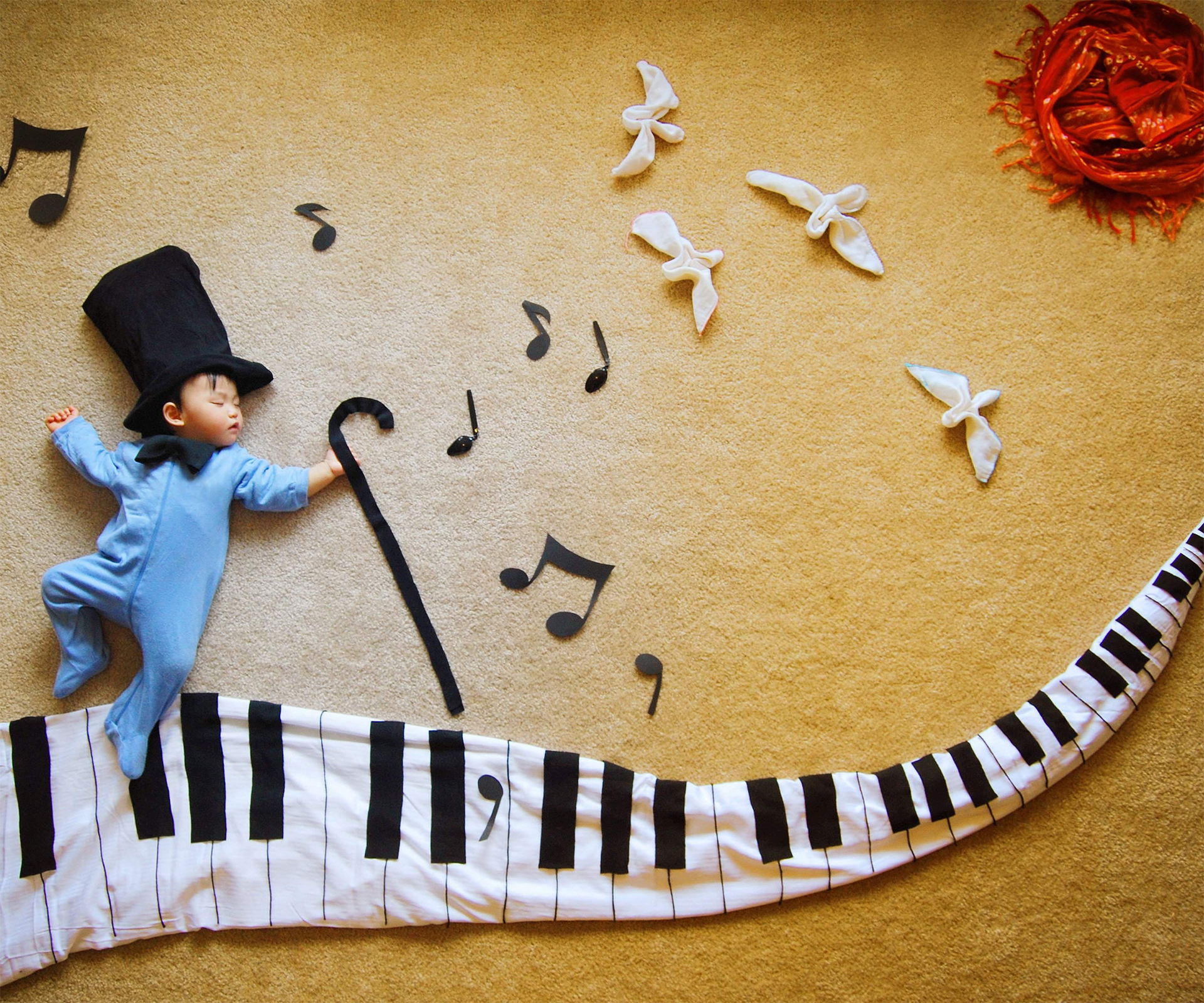 ‘Wengenn in Wonderland’: artist turns her son’s naptime into an adventure