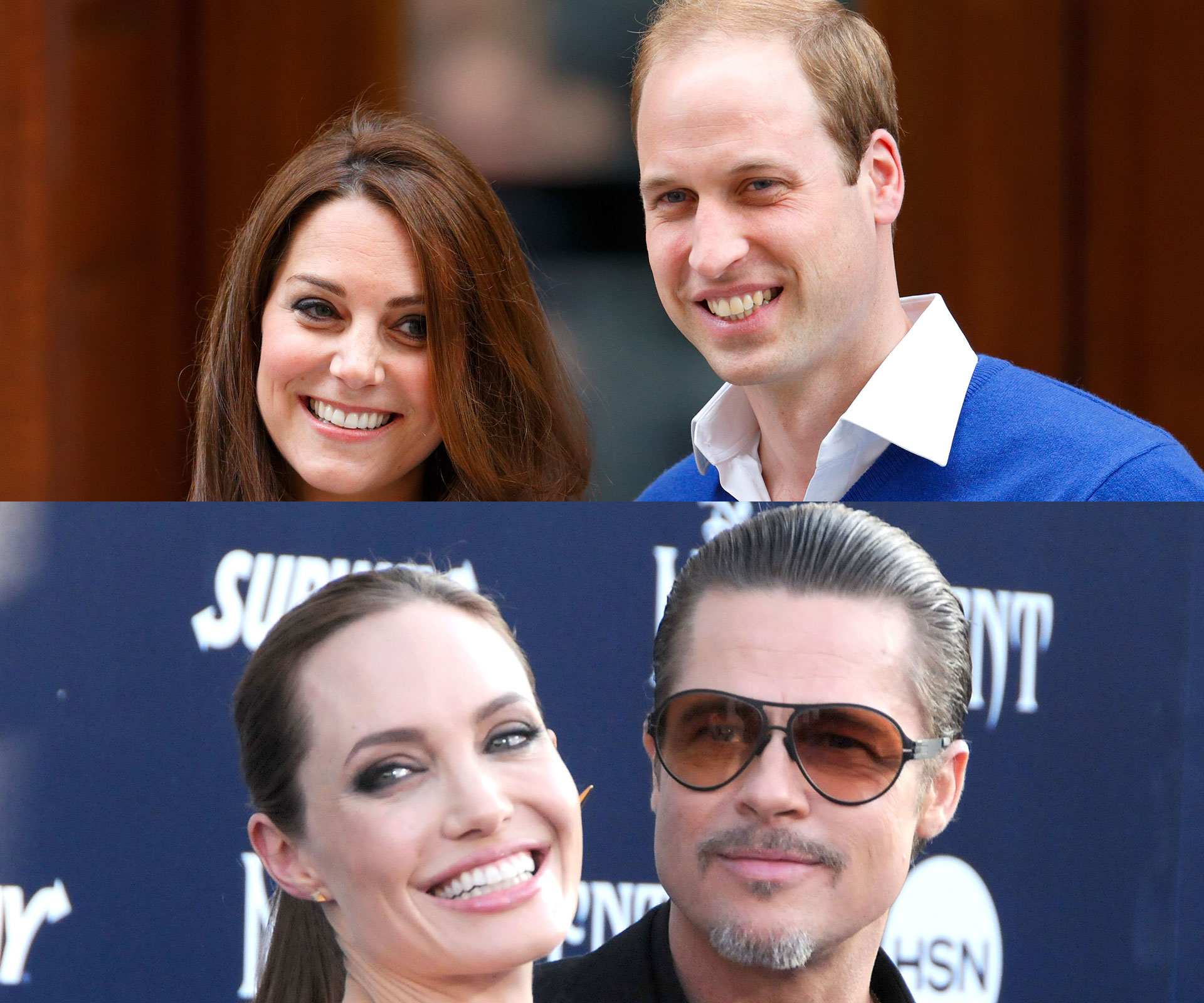 William and Kate’s date with Brad and Angelina