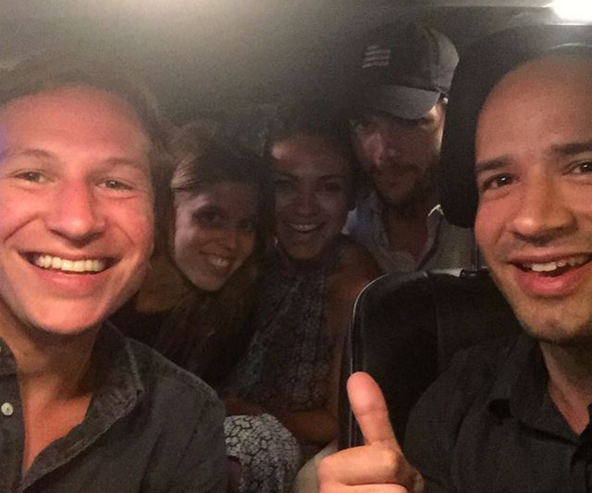 Princess Beatrice s NYC taxi selfie with Ashton Kutcher and Mila Kunis