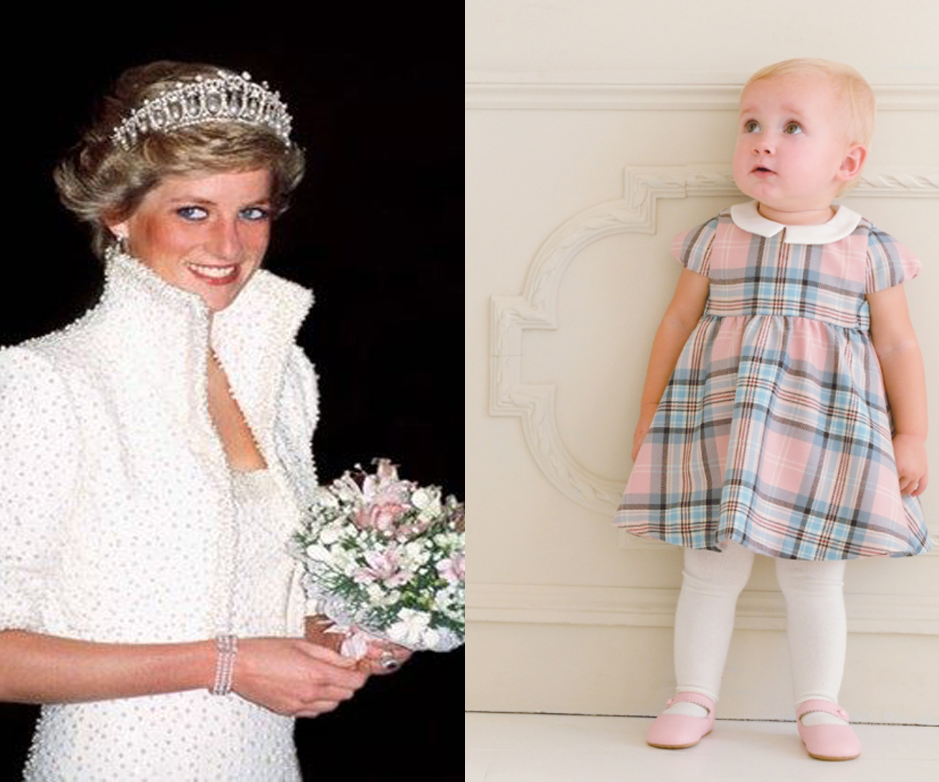 Princess Diana inspired baby collection