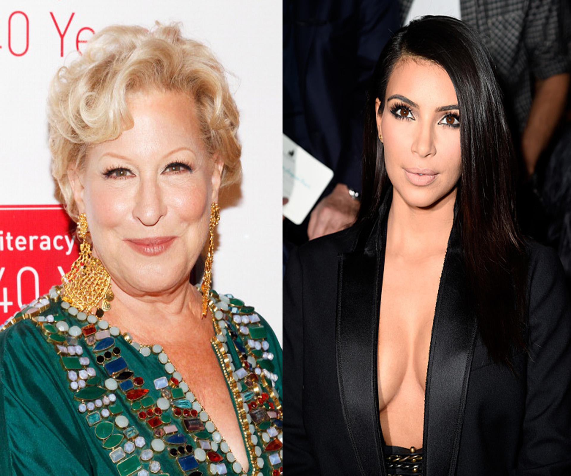 Bette Midler takes a swipe at Kim K