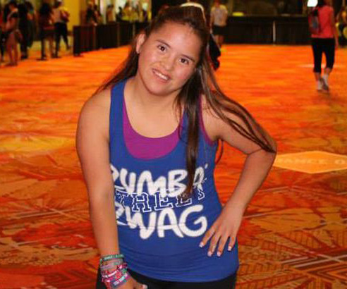 Women with Down syndrome becomes Zumba instructor 