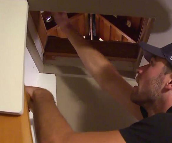 Man’s chilling discovery in attic 