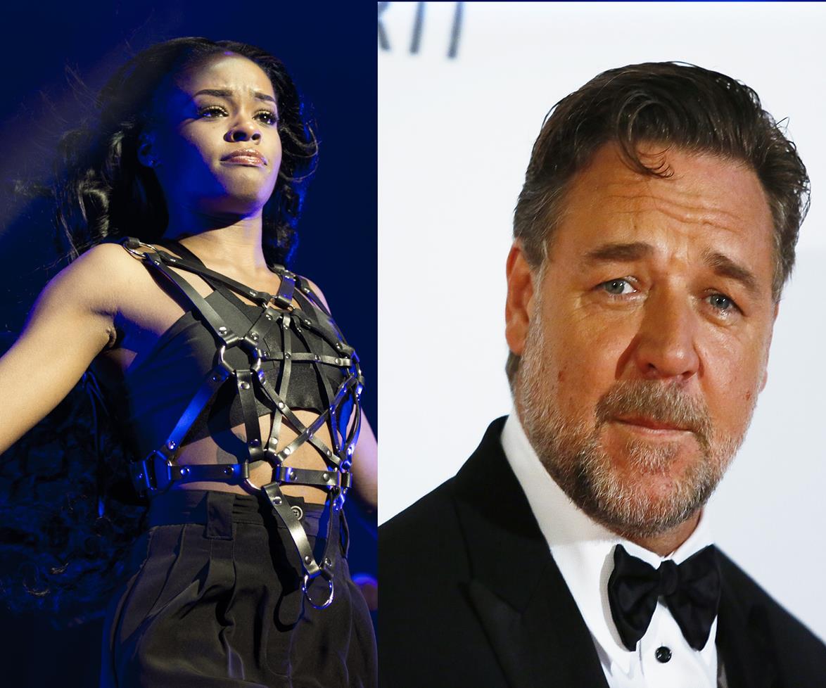 Azealia Banks Russel Crowe access hollywood