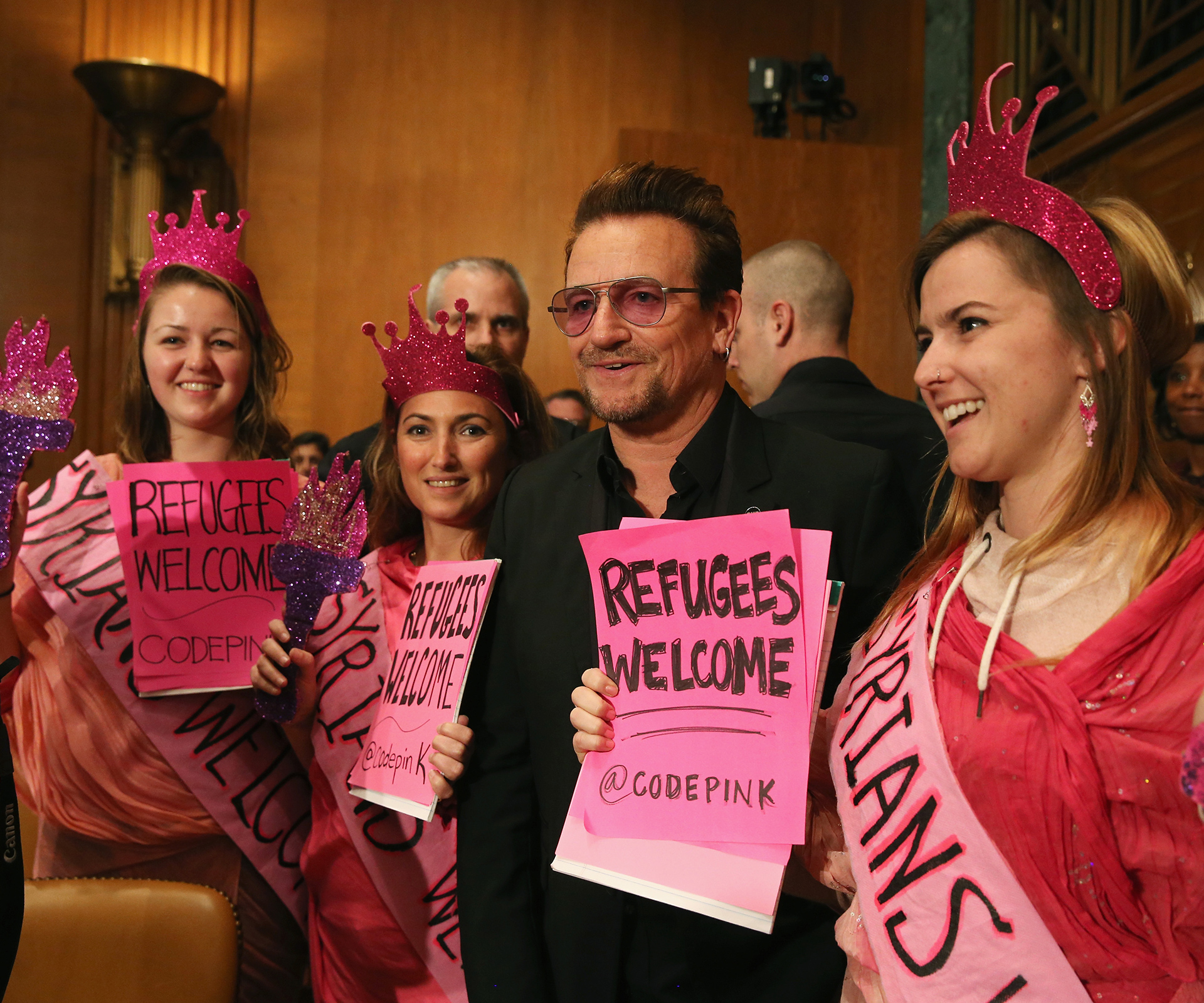 Not everyone is happy Bono has been given Glamour’s ‘Woman of the Year’ award