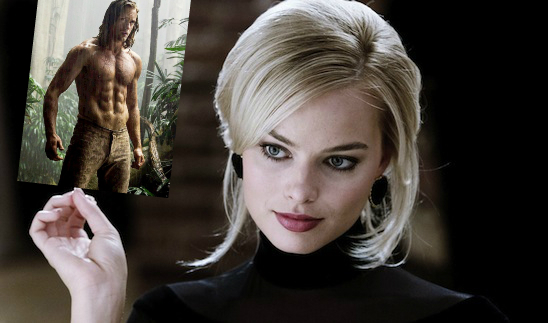 Margot Robbie got a little too physical when filming Tarzan…